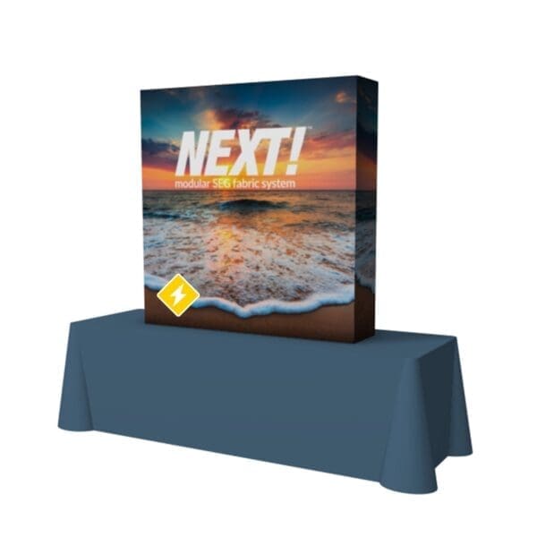 Next™ Table Top Display Kit, Backlit, 60" x 60"