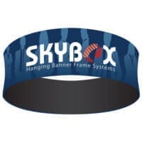 10 x 3 ft. Hanging Banner Circle Single-Sided (Graphic Only) - Image 2