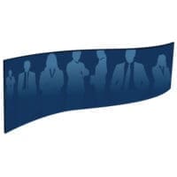 10 x 3 ft. Hanging Banner Wave Double-Sided (Graphic Package) - Image 2
