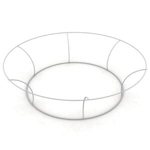 15 x 4 ft. Hanging Banner Tapered Circle (Hardware Only)