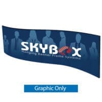 14 x 5 ft. Hanging Banner Wave Double-Sided (Graphic Only)
