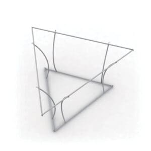 Skybox 16 x 5 ft. Hanging Banner Tapered Triangle (Hardware Only)