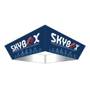 Skybox 10 x 3.5 ft. Hanging Banner Tapered Square Single-Sided (Graphic Only)