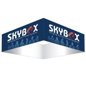 Skybox Hanging Banner 12 ft. Square 3.5 ft. Outside (Graphic Only)