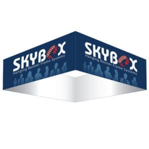 Skybox 12 x 4 ft. Hanging Banner Square Single-Sided (Graphic Only)