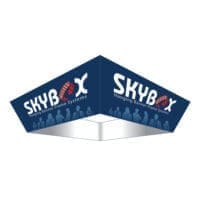14 x 3.5 ft. Hanging Banner Tapered Square Single-Sided (Graphic Only) - Image 2