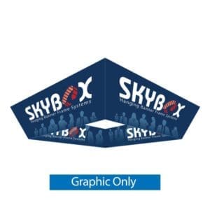 Skybox 15 x 3.5 ft. Hanging Banner Tapered Square Double-Sided (Graphic Only)