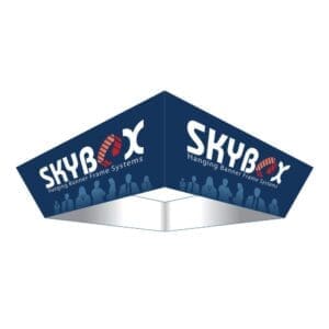Skybox 15 x 3.5 ft. Hanging Banner Tapered Square Single-Sided (Graphic Only)
