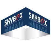 8 x 4 ft. Hanging Banner Square Single-Sided (Graphic Package)