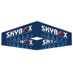 Skybox 20 x 4 ft. Hanging Banner Square Double-Sided (Graphic Only)