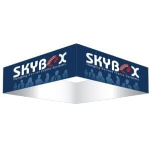 Skybox 20 x 4 ft. Hanging Banner Square Single-Sided (Graphic Only)