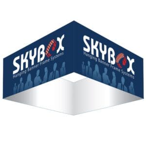 Skybox 8 x 4 ft. Hanging Banner Square Single-Sided (Graphic Only)