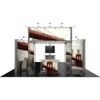Aarhus Orbital Express Truss 20x20 Modular Island Exhibit - Image 2