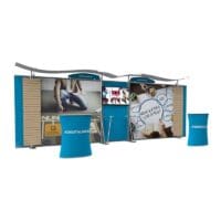 TLKIT3-20ft Timberline Kit with Fabric Sides,Monitor Mount, and Slat Walls