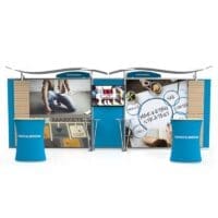 TLKIT3-20ft Timberline Kit with Fabric Sides,Monitor Mount, and Slat Walls - Image 2