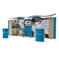 TLKIT3-20ft Timberline Kit with Fabric Sides,Monitor Mount, and Slat Walls - Image 3