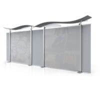 TLKIT3-20ft Timberline Kit with Fabric Sides,Monitor Mount, and Slat Walls - Image 4