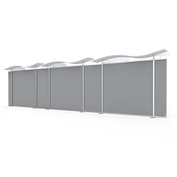 TLKIT4-30ft Timberline Kit w/Straight Fabric Sides and Slat Walls - Image 4