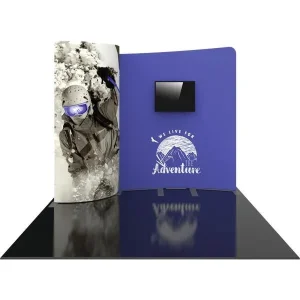 Formulate Designer Series 10ft Fabric Backwall Kit 01