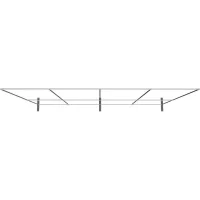 Formulate Master 20ft Straight 10ft Tall Fabric Backwall - Image 8