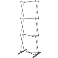 Hopup 2.5ft Backlit Straight Full Height Tension Fabric Display Kit - Image 7