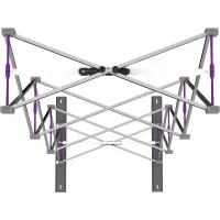 Hopup 2.5ft Backlit Straight Full Height Tension Fabric Display Kit - Image 8