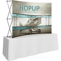 Hopup 7.5ft Curved Tabletop Tension Fabric Display - Image 5