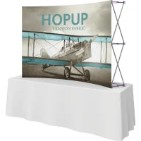 Hopup 7.5ft Curved Tabletop Tension Fabric Display - Image 4