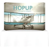 Hopup 7.5ft Curved Tabletop Tension Fabric Display