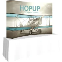 Hopup 7.5ft Curved Tabletop Tension Fabric Display - Image 2