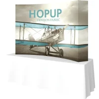 Hopup 7.5ft Curved Tabletop Tension Fabric Display - Image 3