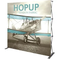 Hopup 7.5ft Straight Full Height Tension Fabric Display - Image 6