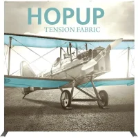 Hopup 7.5ft Straight Full Height Tension Fabric Display