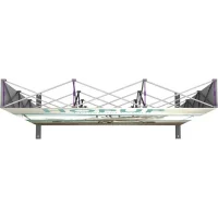 Hopup 7.5ft Straight Full Height Tension Fabric Display - Image 4