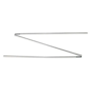 Silver Mosquito Banner Stand Pole