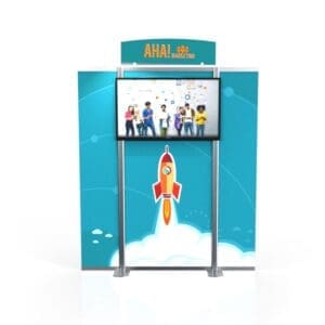 Timberline Straight Monitor Stand Kit 2 Metal Fusion Arch Top