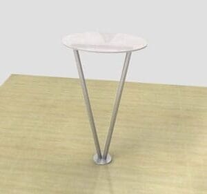 Timberline™ Acrylic Table with legs