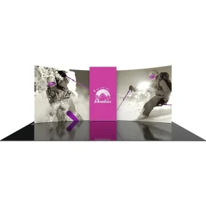 Formulate Designer Series 20ft Fabric Backwall Kit 02