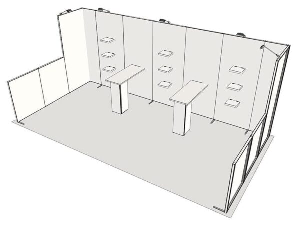 H-Line Modular 10ft x 20ft h20-01 - Image 6