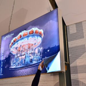 Panoramic Lightboxes - Hanging