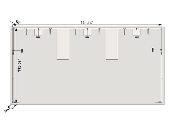 H-Line Modular 10ft x 20ft h20-01 - Image 7