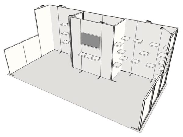 H-Line Modular 10ft x 20ft h20-06 - Image 7