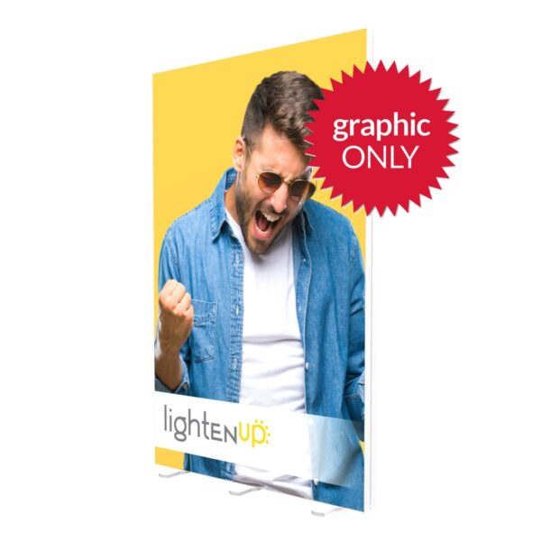 LightenUp™ Replacement Graphic, 5' x 8'