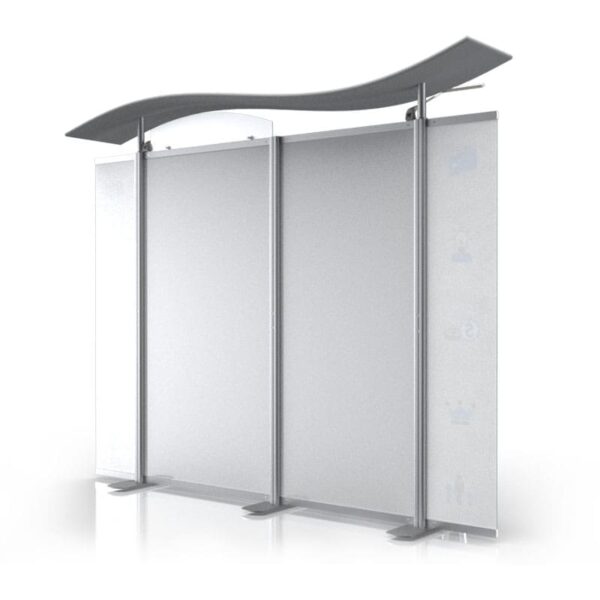 10ft Timberline Monitor Display with Straight Fabric Sides - Image 8