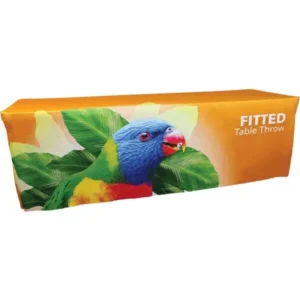 Fitted Dye Sub Table Throw