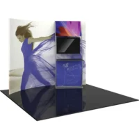 Formulate Master 10ft HC6 Horizontal Curve Fabric Backwall - Image 2