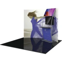 Formulate Master 10ft HC6 Horizontal Curve Fabric Backwall - Image 3