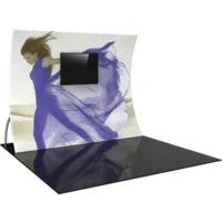 Formulate Master 10ft VC6 Vertical Curve Fabric Backwall - Image 2