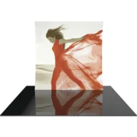 Formulate Master 8ft Vertical Curve Fabric Backwall