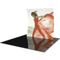 Formulate Master 8ft Vertical Curve Fabric Backwall - Image 3